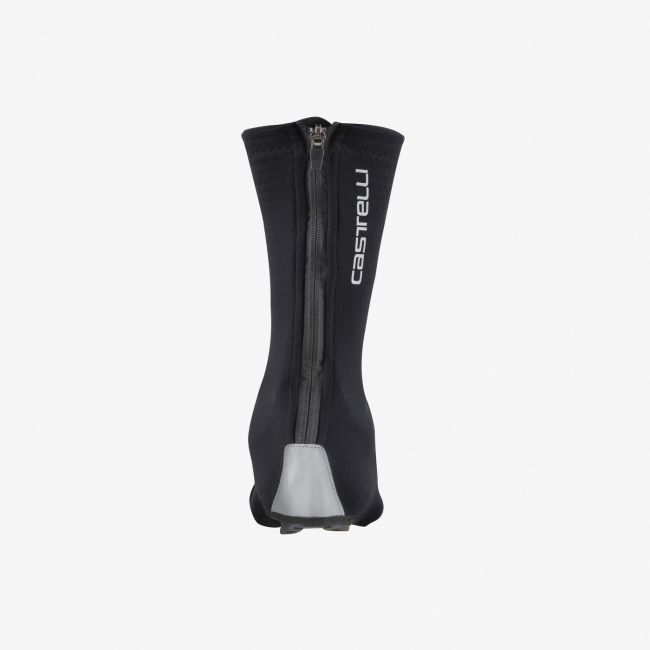 Huse pantofi ciclism Castelli Espresso 2 - negru | călduroase și rezistente la vânt