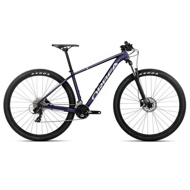 Orbea ONNA 27 50 (2026) - bicicletă MTB fitness - Tanzanite (Matt)  |  Silver (Gloss)