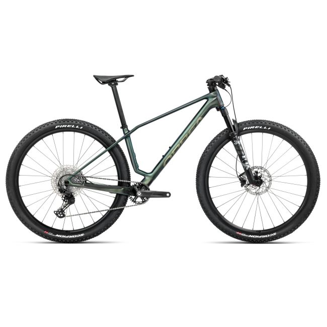Orbea ALMA M40 (2026) - bicicletă MTB XC hardtail - Seaweed Carbon View (Matt | Gloss)