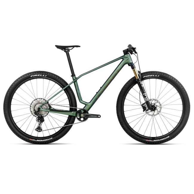 Orbea ALMA M25 (2026) - bicicletă MTB XC hardtail - Seaweed Carbon View (Matt | Gloss)