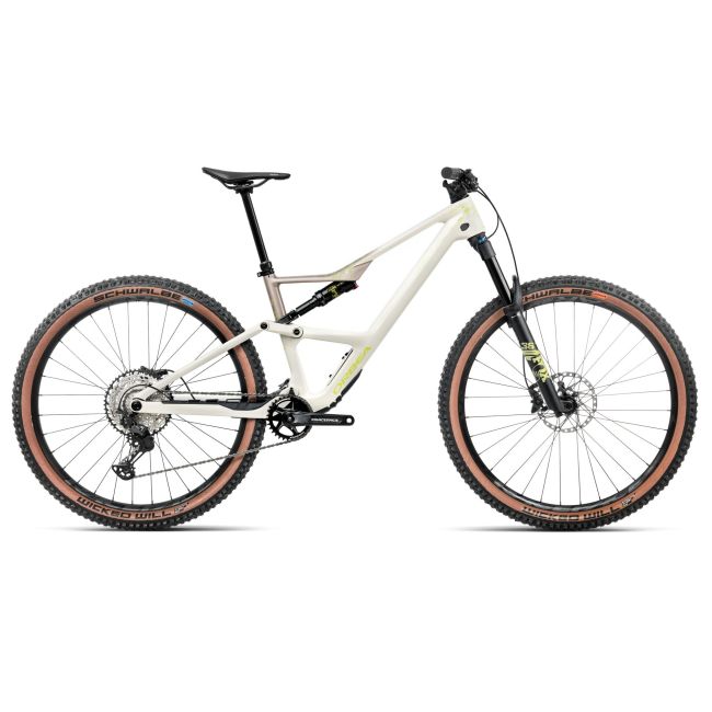 Orbea OCCAM SL M30 (2026) - bicicletă MTB Trail full suspension - Ivory White  |  Nickel (Gloss)