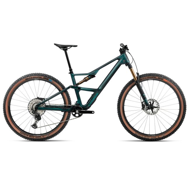 Orbea OCCAM SL M10 (2026) - bicicletă MTB Trail full suspension - Escape Green  |  Carbon View Gloss
