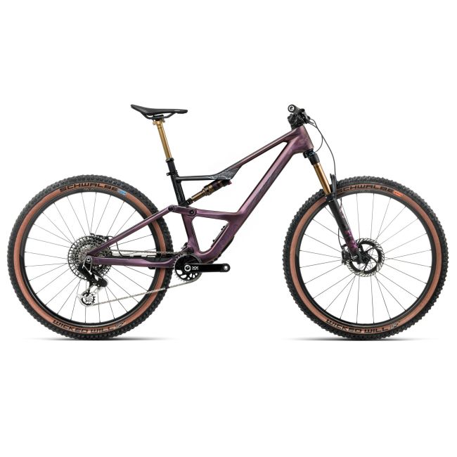 Orbea OCCAM SL M-LTD (2026) - bicicletă MTB Trail full suspension - Sunset Carbon View  |  Black (Matt)