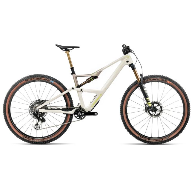 Orbea OCCAM SL M-LTD (2026) - bicicletă MTB Trail full suspension - Ivory White  |  Nickel (Gloss)