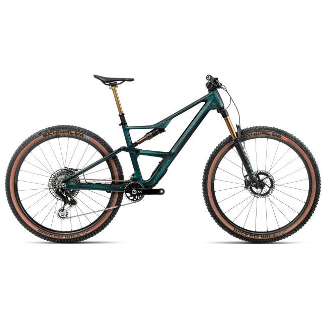 Orbea OCCAM SL M-LTD (2026) - bicicletă MTB Trail full suspension - Escape Green  |  Carbon View Gloss