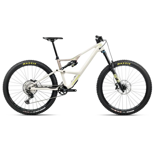 Orbea OCCAM LT M30 (2026) - bicicletă MTB All Mountain full suspension - Ivory White  |  Nickel (Gloss)