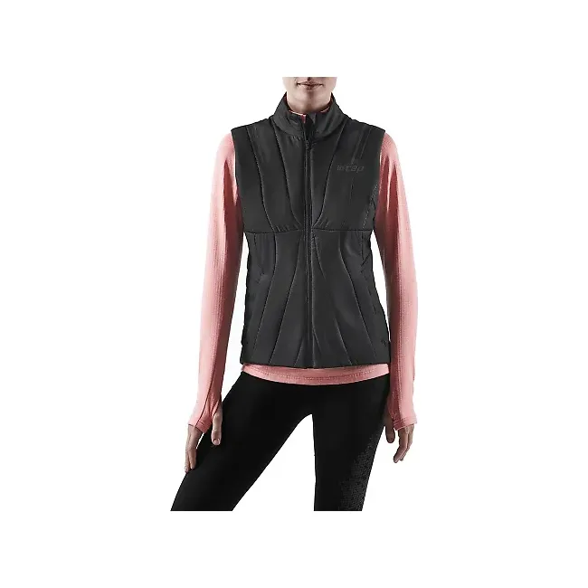Vestă alergare iarnă CEP Winter Run Vest W | protecție vânt, rezistentă apă - black