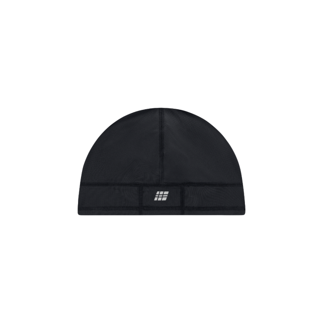 Căciulă alergare termală CEP Core Run Thermal Beanie | protecție vânt - black