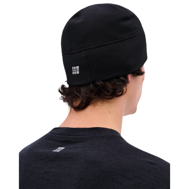 Căciulă alergare termală CEP Core Run Thermal Beanie | protecție vânt - black
