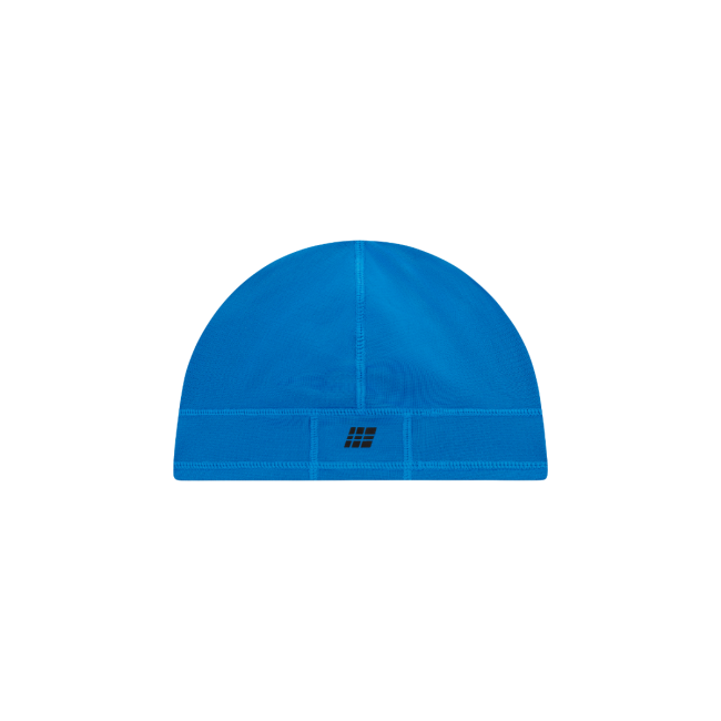 Căciulă alergare termală CEP Core Run Thermal Beanie | protecție vânt - blue