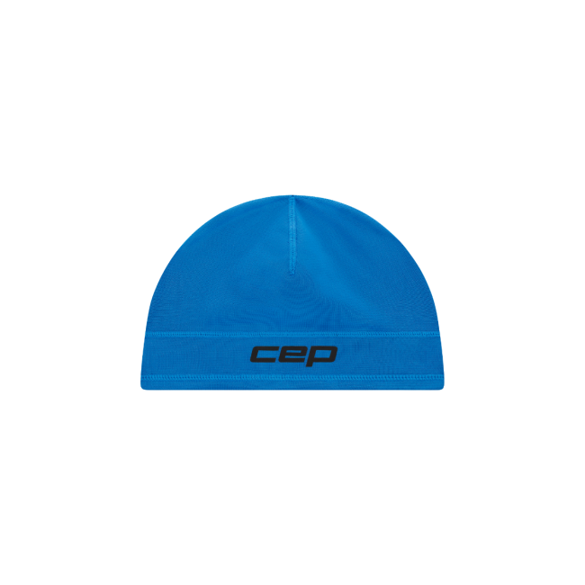 Căciulă alergare termală CEP Core Run Thermal Beanie | protecție vânt - blue