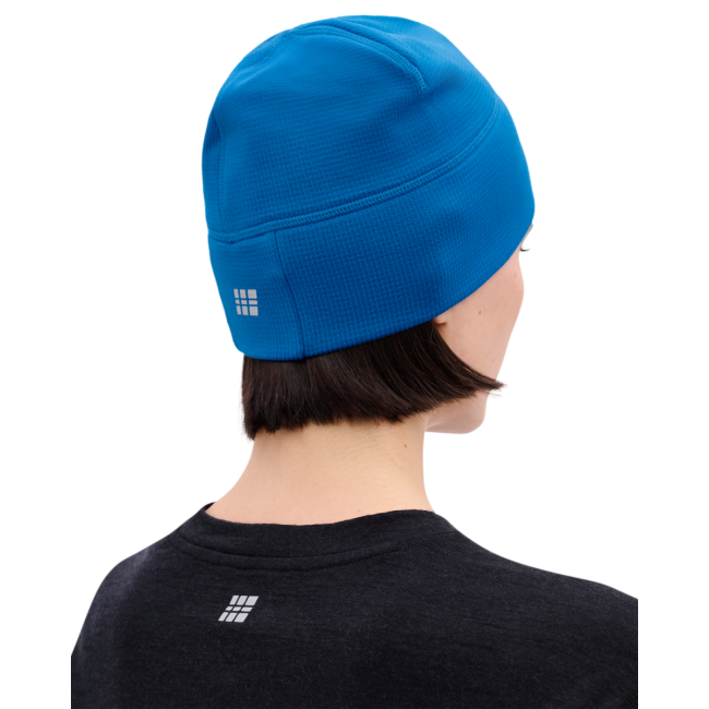 Căciulă alergare termală CEP Core Run Thermal Beanie | protecție vânt - blue