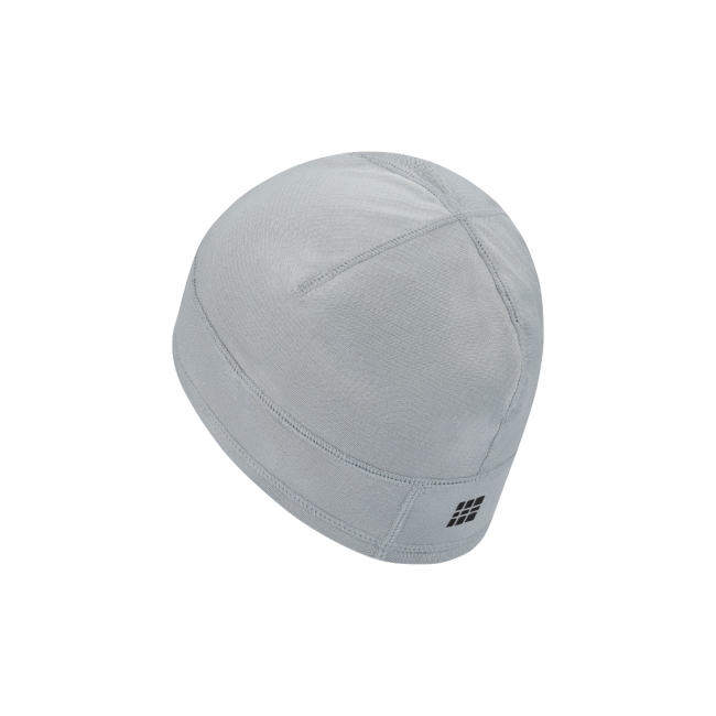 Căciulă alergare termală CEP Core Run Thermal Beanie | protecție vânt - grey