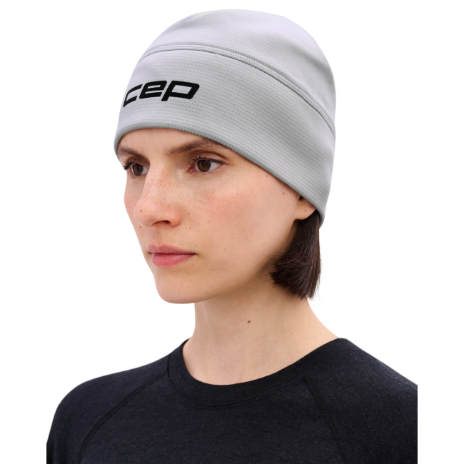 Căciulă alergare termală CEP Core Run Thermal Beanie | protecție vânt - grey