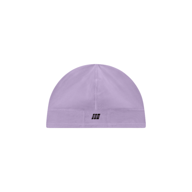 Căciulă alergare termală CEP Core Run Thermal Beanie | protecție vânt - liliac