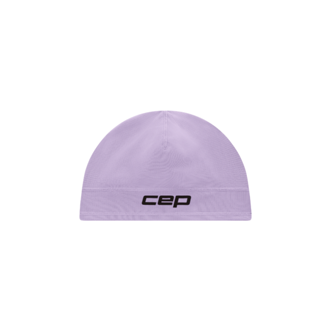 Căciulă alergare termală CEP Core Run Thermal Beanie | protecție vânt - liliac