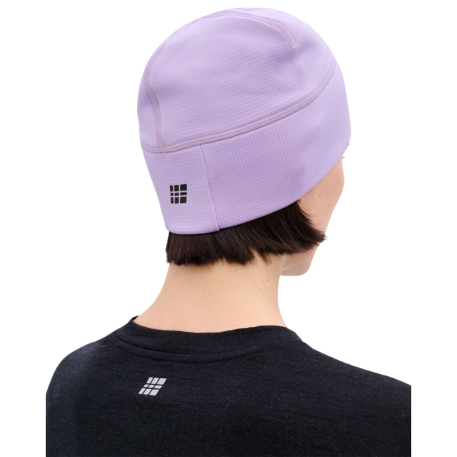 Căciulă alergare termală CEP Core Run Thermal Beanie | protecție vânt - liliac