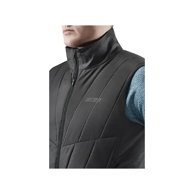 Vestă alergare iarnă CEP Winter Run Vest | protecție termică - black