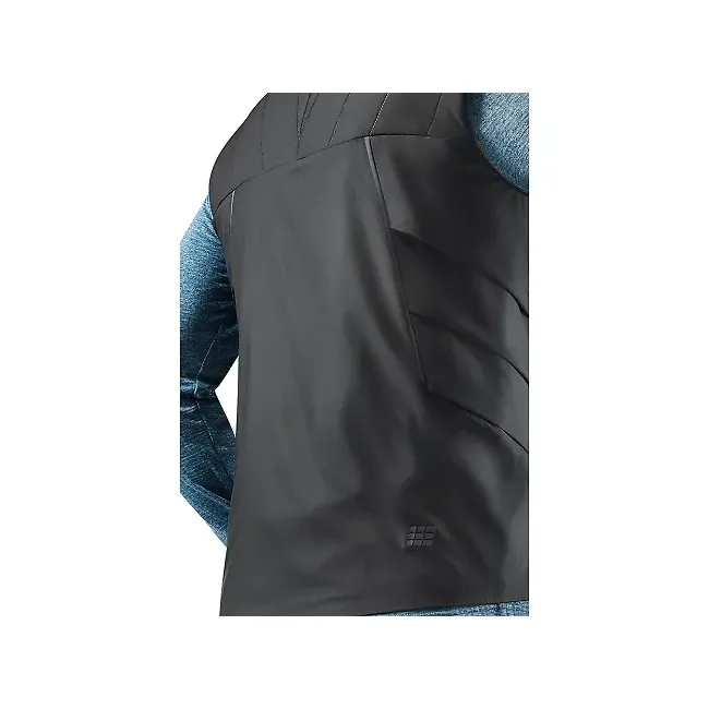 Vestă alergare iarnă CEP Winter Run Vest | protecție termică - black