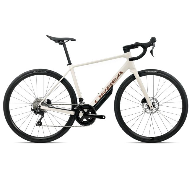 Orbea AVANT H30 (2026) - bicicletă șosea anduranță - Ivory White  |  Bronze (Gloss)