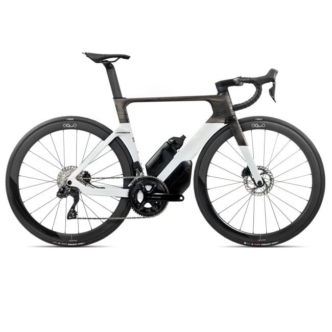 Orbea ORCA AERO M35iLTD PWR (2026) - bicicletă șosea race aero - Magic Gold (Gloss)  |  Carbon Raw (Matt)