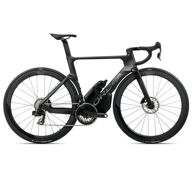 Orbea ORCA AERO M21eLTD (2026) - bicicletă șosea race aero - Carbon Raw  |  Titanium (Matt)