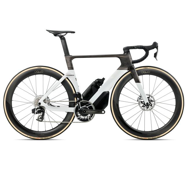 Orbea ORCA AERO M11eLTD (2026) - bicicletă șosea race aero - Magic Gold (Gloss)  |  Carbon Raw (Matt)