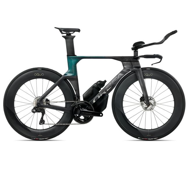 Orbea ORDU M20iLTD (2026) - bicicletă șosea triatlon - Diamond Carbon View (Matt)  |  Evasion Green (Gloss)