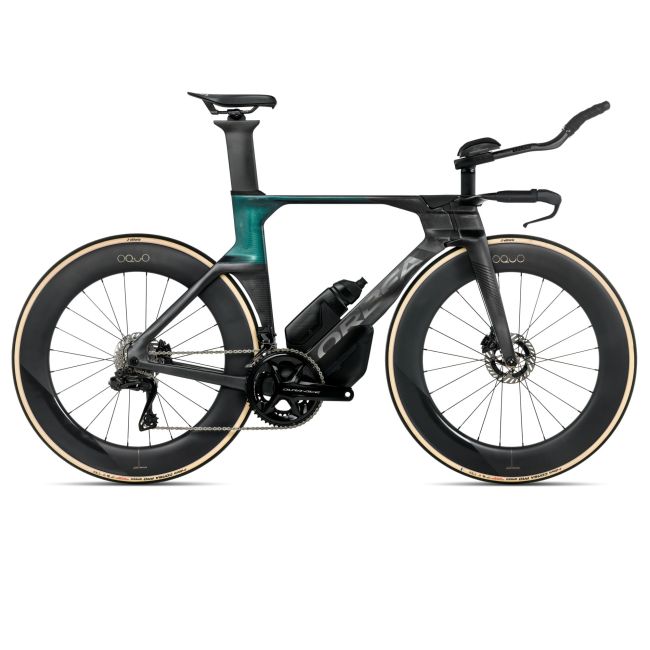 Orbea ORDU M10iLTD (2026) - bicicletă șosea triatlon - Diamond Carbon View (Matt)  |  Evasion Green (Gloss)