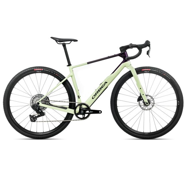 Orbea TERRA M31eTEAM 1X (2026) - bicicletă gravel - Acid Gum  |  Fantasy Purple Carbon View (Gloss)