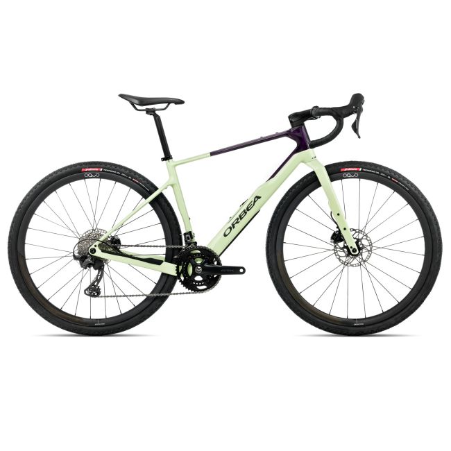 Orbea TERRA M35TEAM (2026) - bicicletă gravel - Acid Gum  |  Fantasy Purple Carbon View (Gloss)