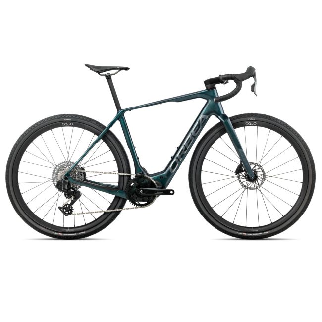 Orbea DENNA M31e (2026) - bicicletă electrică gravel - Escape Green Gloss  |  Foggy Matt