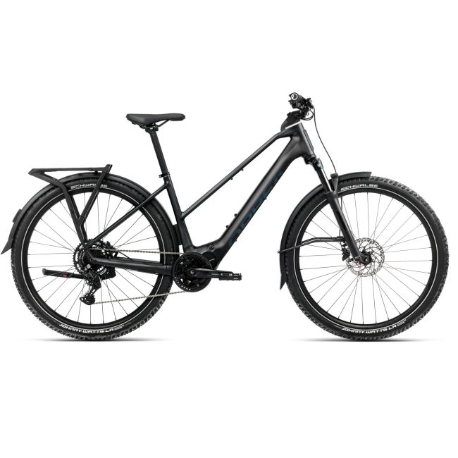 Orbea KEMEN ADV 30 MID (2025) - bicicletă electrică urbană - Diamond Black (Matt | Gloss)
