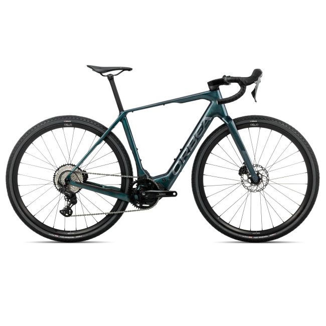 Orbea DENNA M20 (2026) - bicicletă electrică gravel - Escape Green Gloss  |  Foggy Matt