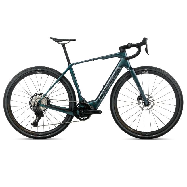 Orbea DENNA M20i (2026) - bicicletă electrică gravel - Escape Green Gloss  |  Foggy Matt