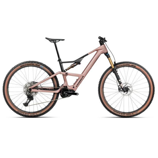 Orbea RISE SL M-LTD 630W (2026) - bicicletă electrică eMTB Trail - Desert Rose  |  Carbon Raw (Matt)