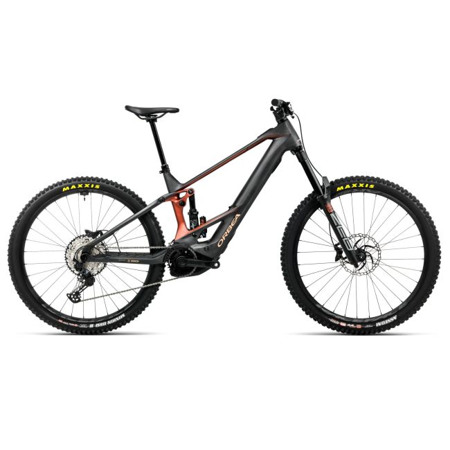 Orbea WILD Mullet M20 (2026) - bicicletă electrică eMTB Enduro - Diamond Carbon View (Matt)  |  Mars Red (Gloss)
