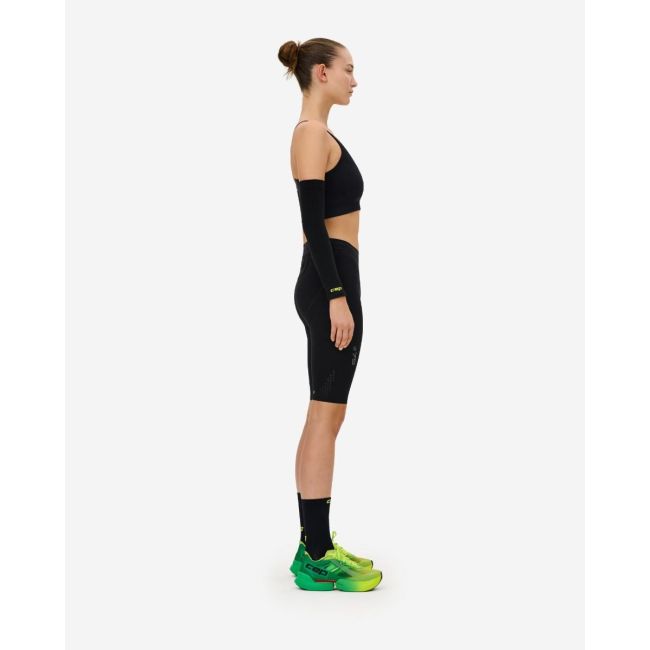 Bustieră alergare CEP Core Run Light Support Bra | susținere ușoară - black