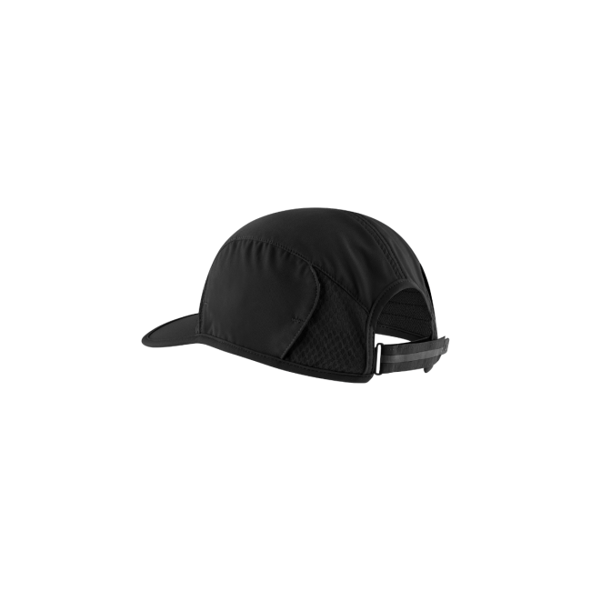 Șapcă alergare CEP Core Run Cap - neagră | reflectorizantă, protecție UV