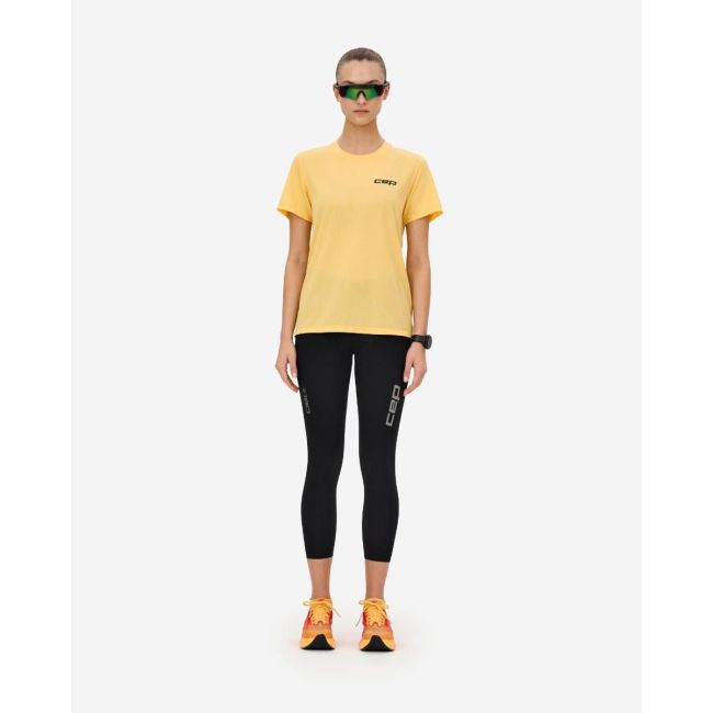 Colanti alergare CEP Pro Run Ultralight W 7/8 - compresie performanta - black