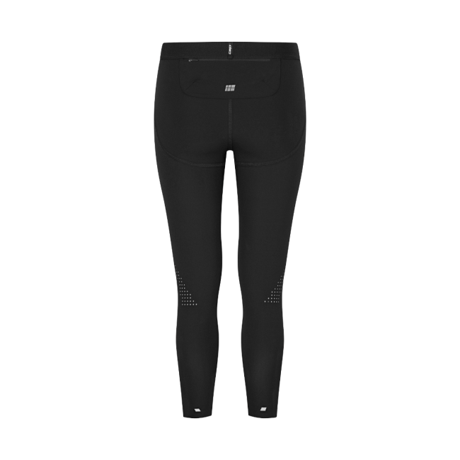 Colanti alergare CEP Pro Run Ultralight W 7/8 - compresie performanta - black
