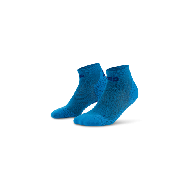 Șosete compresie scurte CEP Run Ultralight 4.0 - albastru | tehnologie germană