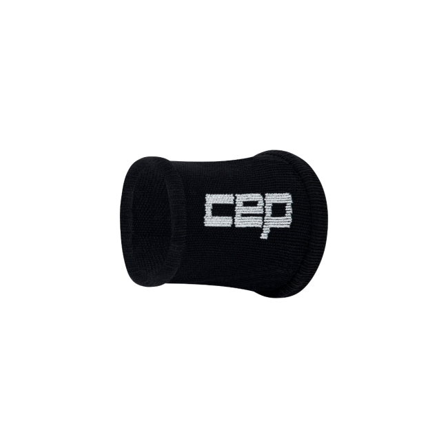 Manșete Alergare CEP Core Run | Absorbție Transpirație - neagru alb