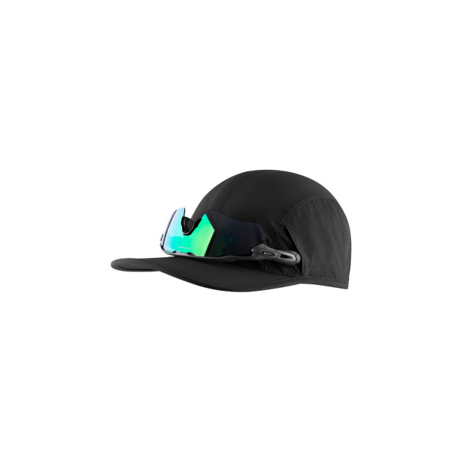 Șapcă alergare CEP Core Run Cap - neagră | reflectorizantă, protecție UV