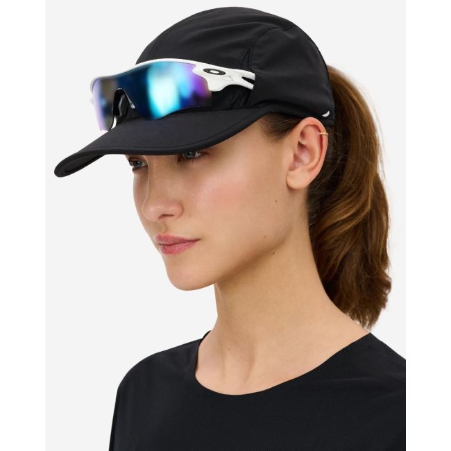 Șapcă alergare CEP Core Run Cap - neagră | reflectorizantă, protecție UV