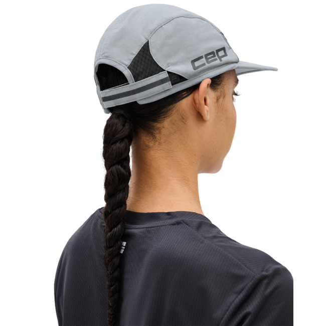 Șapcă alergare CEP Core Run Cap - bleumarin | reflectorizantă, protecție UV