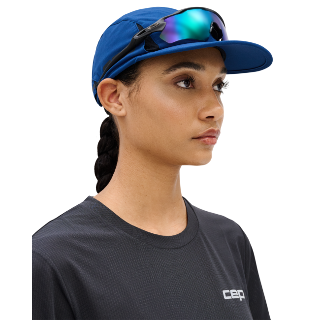 Șapcă alergare CEP Core Run Cap - bleumarin | reflectorizantă, protecție UV
