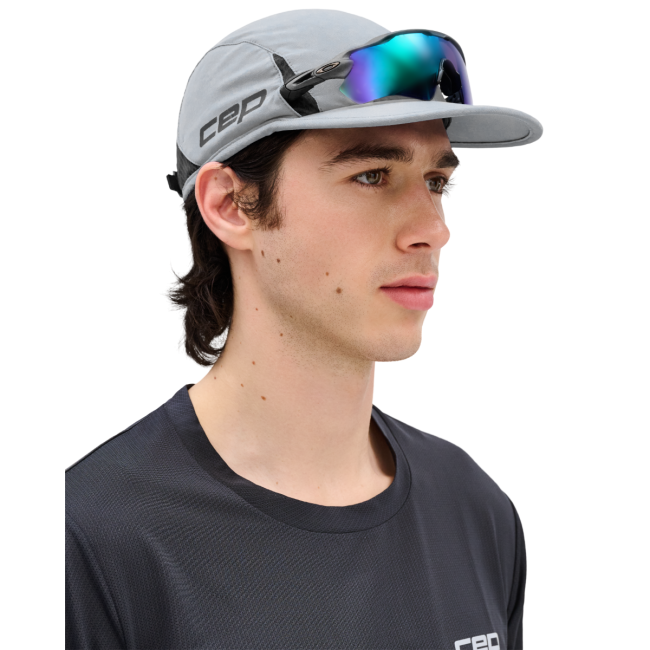 Șapcă alergare CEP Core Run Cap - bleumarin | reflectorizantă, protecție UV