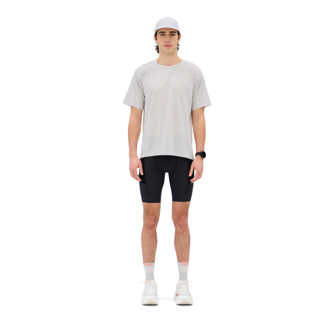 Pantaloni scurți alergare CEP Pro Run Ultralight Cargo | compresie ușoară - black