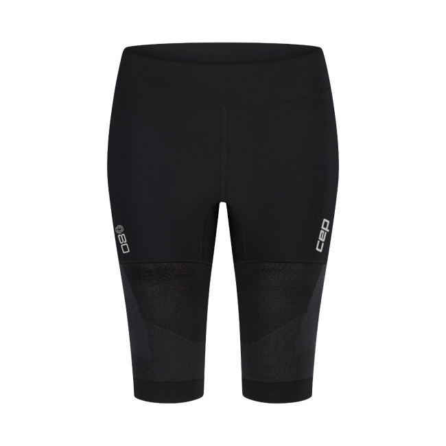 Pantaloni scurți alergare CEP Pro Run 3D Compression W - compresie performanță - black